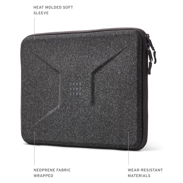UAG Civilian Laptop Hoes 14 inch - Laptopsleeve - Medium - Donkergrijs