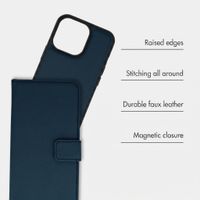 imoshion Detachable 2-in-1 Luxury Bookcase Apple iPhone 13 Pro - Blue