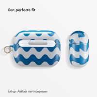 Selencia Vivid Case Apple AirPods Pro - Wave Vibes Classic Blue