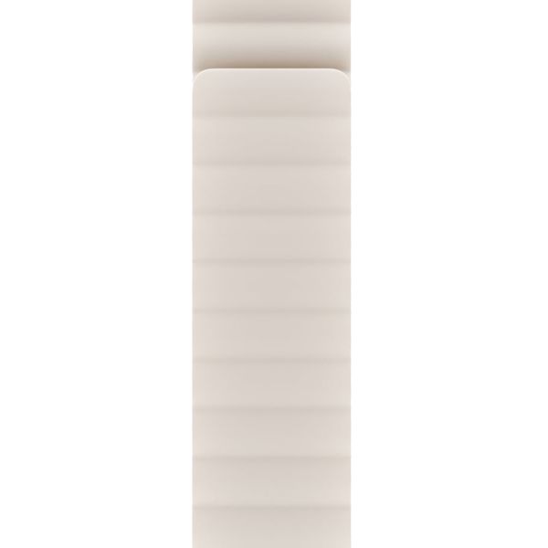 Holdit Siliconen bandje magneet Apple Watch Series 1 - 11 / SE / Ultra (44/45/46/49 mm) - Light Beige / Beige