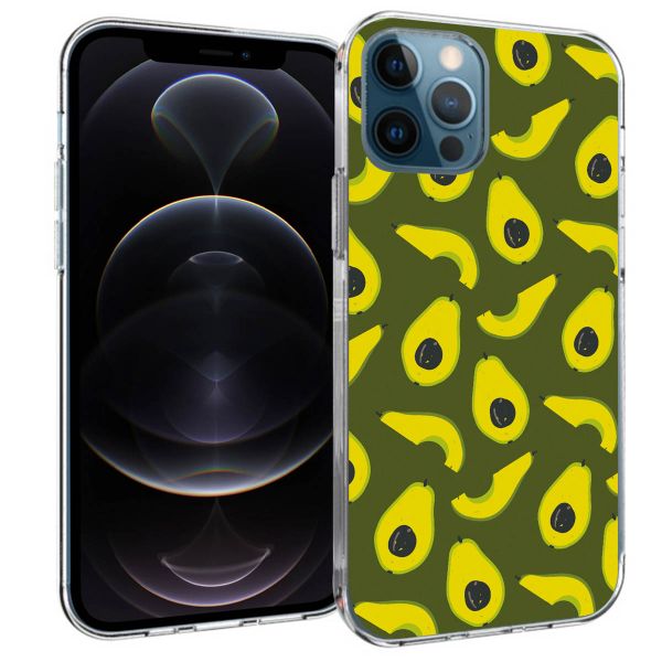 imoshion Design hoesje iPhone 12 (Pro) - Avocados