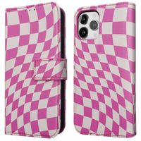 imoshion Design Bookcase iPhone 12 (Pro) - Retro Pink