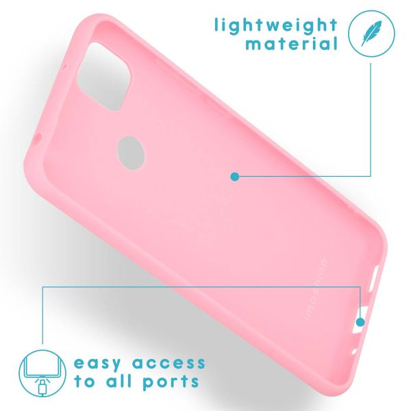 imoshion Color Backcover Xiaomi Redmi 9C - Roze