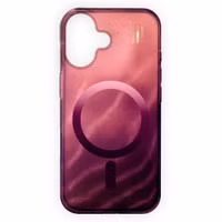 iDeal of Sweden Clear Case MagSafe Apple iPhone 16 - Cherry Lacquer