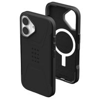 UAG Civilian Backcover MagSafe iPhone 16 - Black