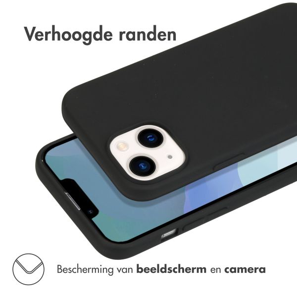 imoshion Color Backcover Apple iPhone 14 - Zwart