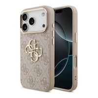 Guess 4G Metal Logo Backcover Apple iPhone 18 Pro Max / 17 Pro Max - Pink