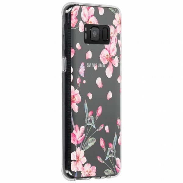 Design Backcover Samsung Galaxy S8 - Bloesem Watercolor