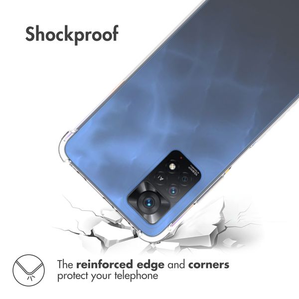 imoshion Shockproof Case Xiaomi Redmi Note 11 Pro - Transparant