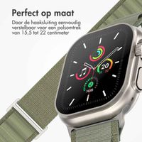 imoshion Nylon Alpine bandje Apple Watch Series 1 t/m 10 / SE / Ultra (2) (44/45/46/49 mm) - Olijfgroen