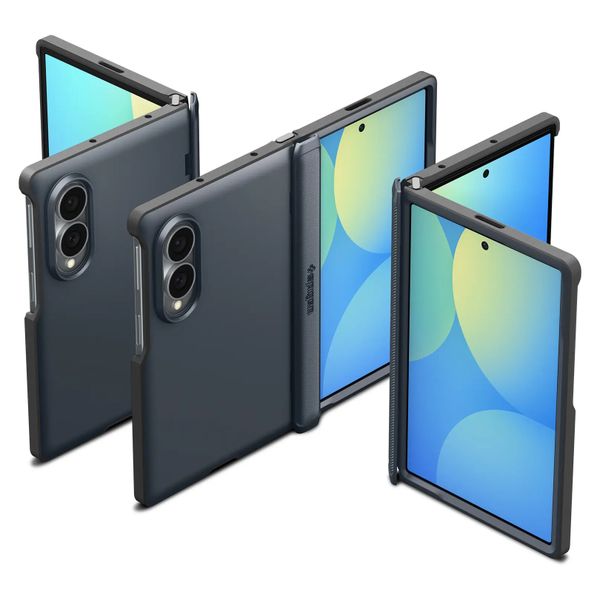 Spigen Slim Armor Pro Back Cover Samsung Galaxy Z Fold 8 - Metal Slate