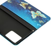 Design Softcase Bookcase Samsung Galaxy Note 20 Ultra