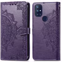 imoshion Mandala Bookcase OnePlus Nord N10 5G - Paars