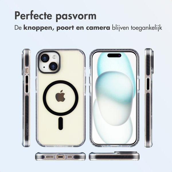imoshion Combat MagSafe Backcover Apple iPhone 15 - Zwart