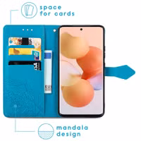 imoshion Mandala Bookcase Xiaomi 12 / 12X - Turquoise