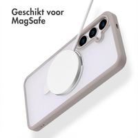 Accezz Ring Stand Backcover met MagSafe Samsung Galaxy S24 Plus - Grijs