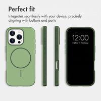 imoshion Colour Back Cover with Thin MagSafe Ring Apple iPhone 16 Pro - Dark Green