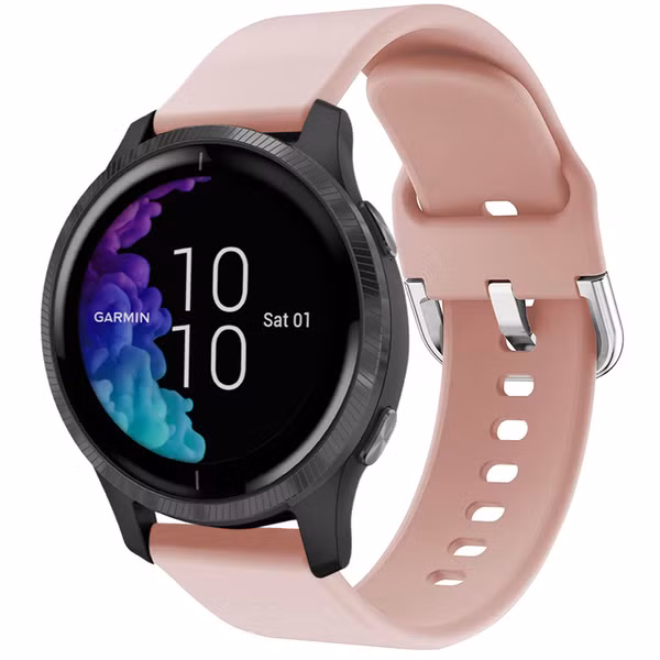 imoshion Siliconen bandje Garmin Venu / Vivoactive 3 / Forerunner 245 - Roze