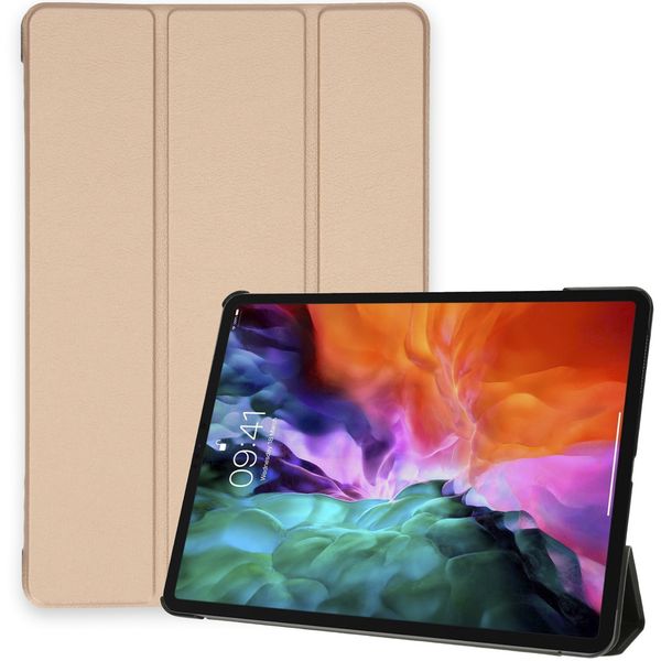 imoshion Trifold Bookcase iPad Pro 12.9 (2020) / Pro 12.9 (2018) - Goud