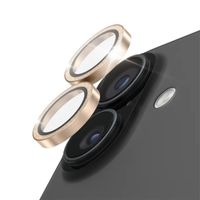 PanzerGlass Camera Protector Hoops Optic Rings voor de Apple iPhone 17 - Glitter Goud