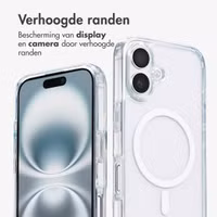 imoshion MagSafe Backcover met afneembaar koord Apple iPhone 16 - Transparant