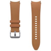 Samsung Originele Hybrid Vegan Leather Band S/M Galaxy Watch 6 / 6 Classic / 5 / 5 Pro - Camel