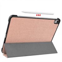 imoshion Trifold Bookcase Apple iPad Air 11 inch (2026) M4 / (2025) M3 / (2024) M2 / Air 5 (2022) / Air 4 (2020) - Rosé Goud