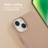 imoshion Color Backcover met afneembaar koord MagSafe Apple iPhone 14 - Nude