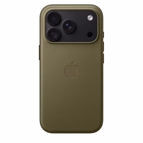 Apple TechWoven Case met MagSafe Apple iPhone 18 Pro - Olive