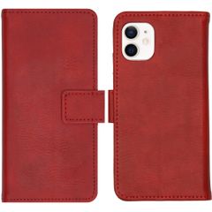 imoshion Luxe Bookcase Apple iPhone 12 Mini - Rood