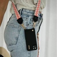 Dutchies Phone Strap - Universeel verstelbaar telefoonkoord - The Terry / Black