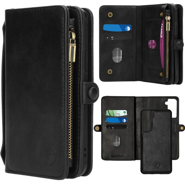 imoshion 2-in-1 Wallet Bookcase Samsung Galaxy S21 FE - Zwart