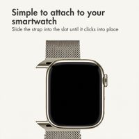 imoshion Milanese Magnetic Band Apple Watch | 44/45/46/49 mm - Starlight
