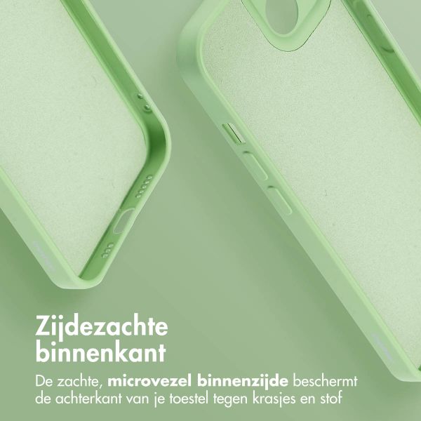 imoshion Color Backcover met MagSafe iPhone 13 - Groen