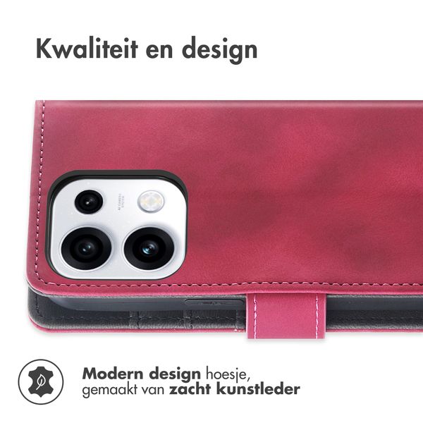imoshion Bookcase met koord Oppo Reno 16 / 16 Pro - Rood