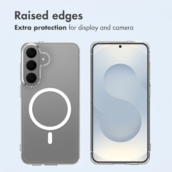 imoshion Protective Back Cover with MagSafe Samsung Galaxy S26 FE - Transparent