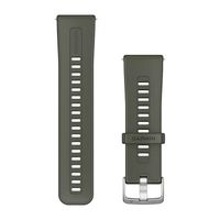 Garmin Siliconen bandje  - Garmin 24 mm aansluiting - Moss Green