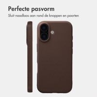 imoshion Texture Backcover Apple iPhone 17 - Donkerbruin