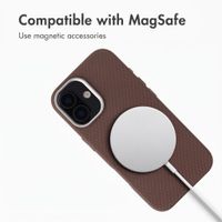 Accezz Mesh Back Cover with MagSafe Apple iPhone 17 - Brown