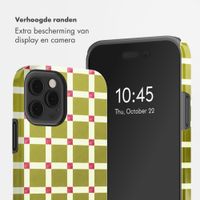 Selencia Vivid Backcover Apple iPhone 12 - Check This Olive