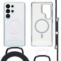 imoshion MagSafe Backcover met afneembaar koord Samsung Galaxy S24 Ultra / S25 Ultra - Transparant