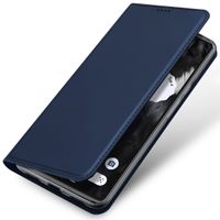 Dux Ducis Slim Softcase Bookcase Google Pixel 7 Pro - Donkerblauw