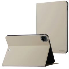 Accezz Classic Tablet Case Apple iPad Pro 11 (2018/2020/2021/2022) / Air 5 (2022) / Air 4 (2020) - Greige