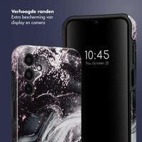 Selencia Vivid Backcover Samsung Galaxy A15 (5G/4G) - Chic Marble Black