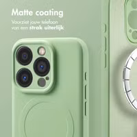 imoshion Color Backcover met MagSafe Apple iPhone 15 Pro - Groen