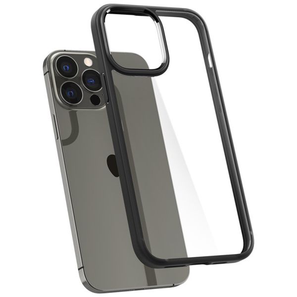 Spigen Ultra Hybrid Backcover Apple iPhone 13 Pro Max - Zwart