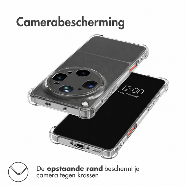 imoshion Shockproof Case Oppo Find X9 Ultra - Transparant