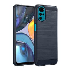 imoshion Brushed Backcover Motorola Moto G22 - Donkerblauw