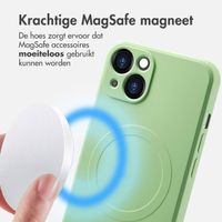 imoshion Color Backcover met MagSafe iPhone 13 - Groen