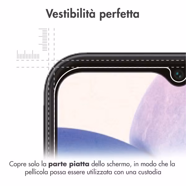 imoshion Screenprotector Folie 3 pack Samsung Galaxy A14 (5G/4G)